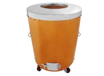 Mild Steel Round Drum Tandoor